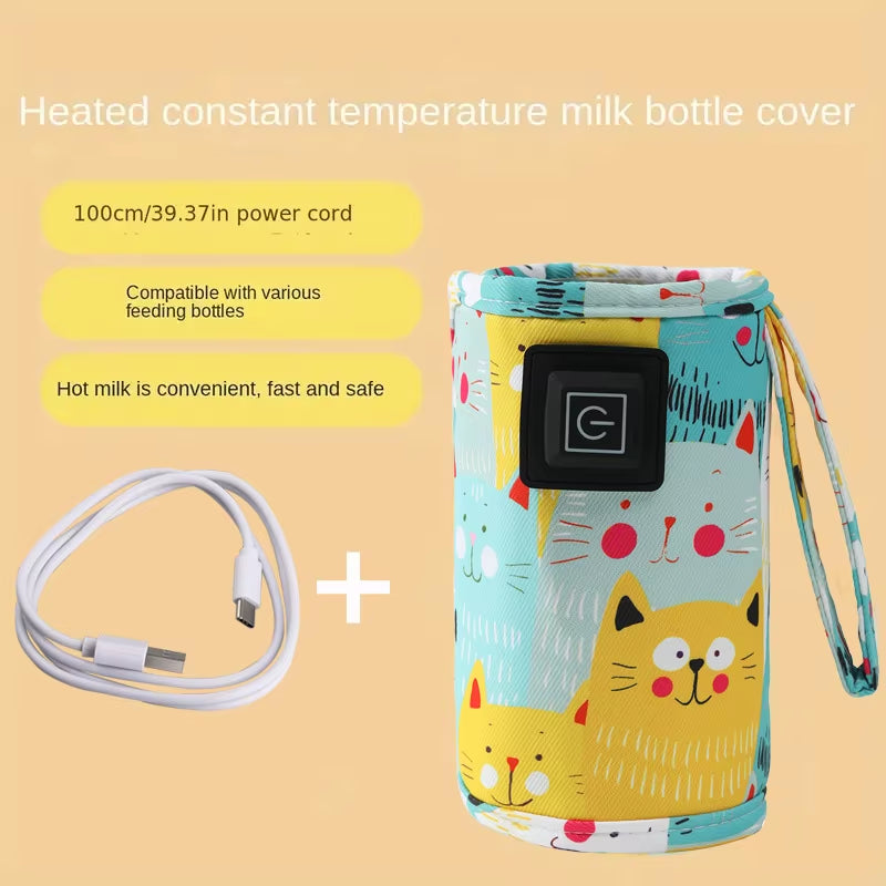 6000Mah Baby Bottle Warmer 6 Heat Level Multifunction Breast Milk Warmer Accurate Temperature Control Baby Bottle Heat