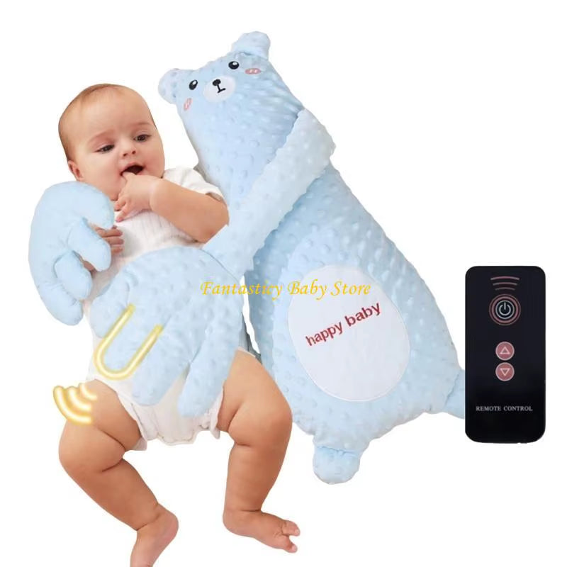 J6BE Baby Sleep Soother Doll Automatic Patting Hand Mood Soothing Toy for Infant Comfort and Restful Night Sleep