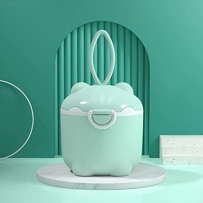 1Pc Portable Four-Layer Milk Powder Box, Milk Powder Container, Food Storage Snack Rotating Box