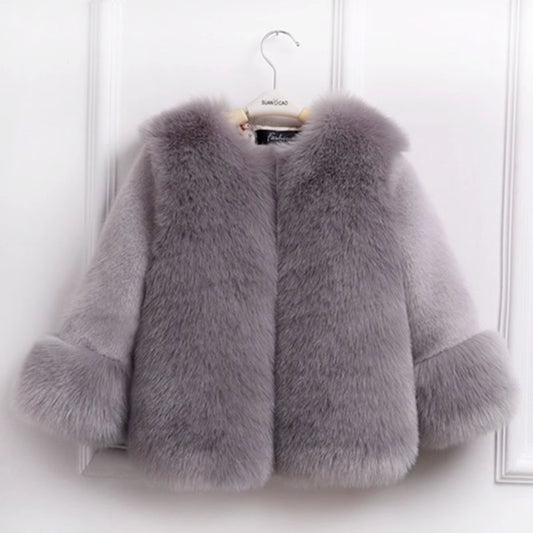 Girls Coat Size 5 Toddler Girls Fashion Jacket Fall Winter Toddler Infant Kids Cardigans Fuzzy Light Winter Jackets Girls