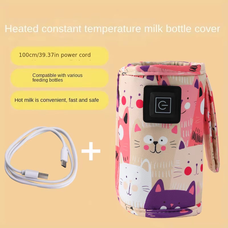 6000Mah Baby Bottle Warmer 6 Heat Level Multifunction Breast Milk Warmer Accurate Temperature Control Baby Bottle Heat