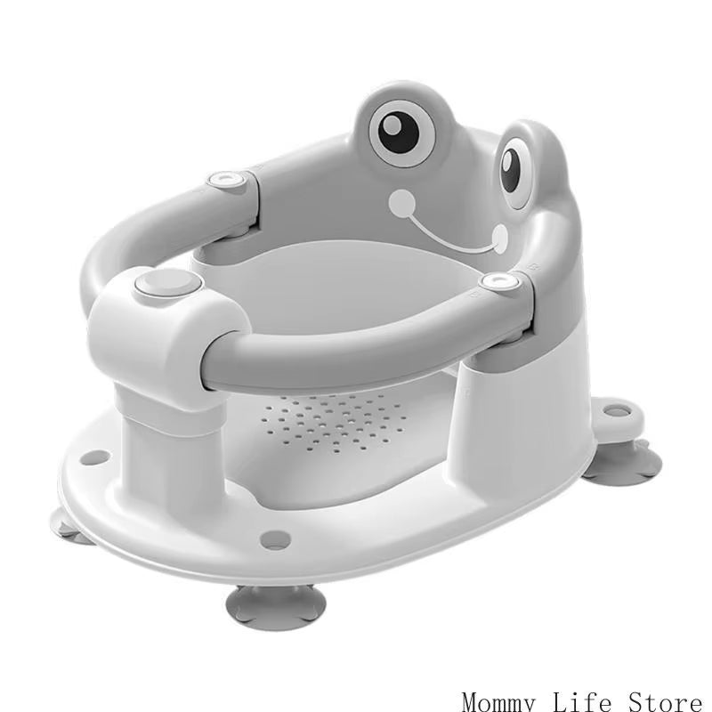 Safe Baby Bath Chair Ergonomic Support Non Slip Base for Newborns Toddler Quick Dry Feature Bath Stool Support