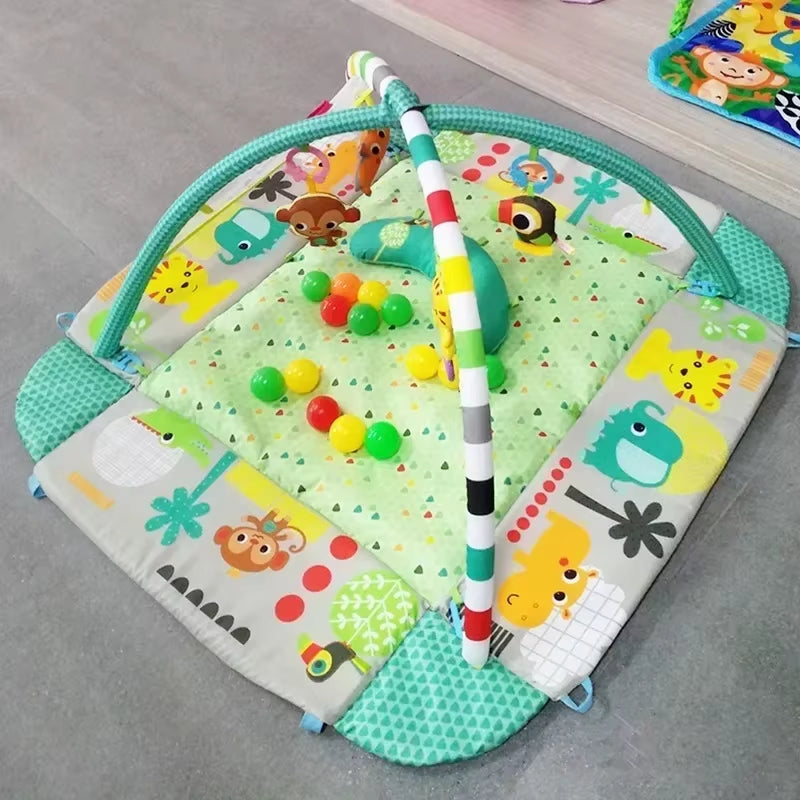 Baby Fitness Frame Crawling Game Blanket Multifunctional Educational Mats Fence Crawling Blanket Infant Rug Enlightenment Toys