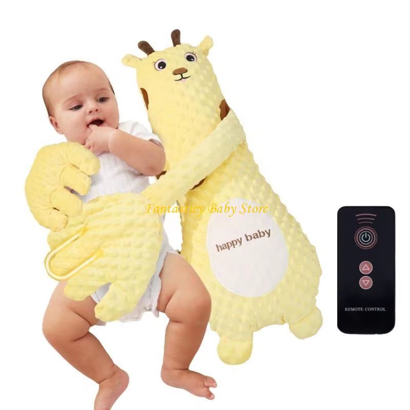 J6BE Baby Sleep Soother Doll Automatic Patting Hand Mood Soothing Toy for Infant Comfort and Restful Night Sleep