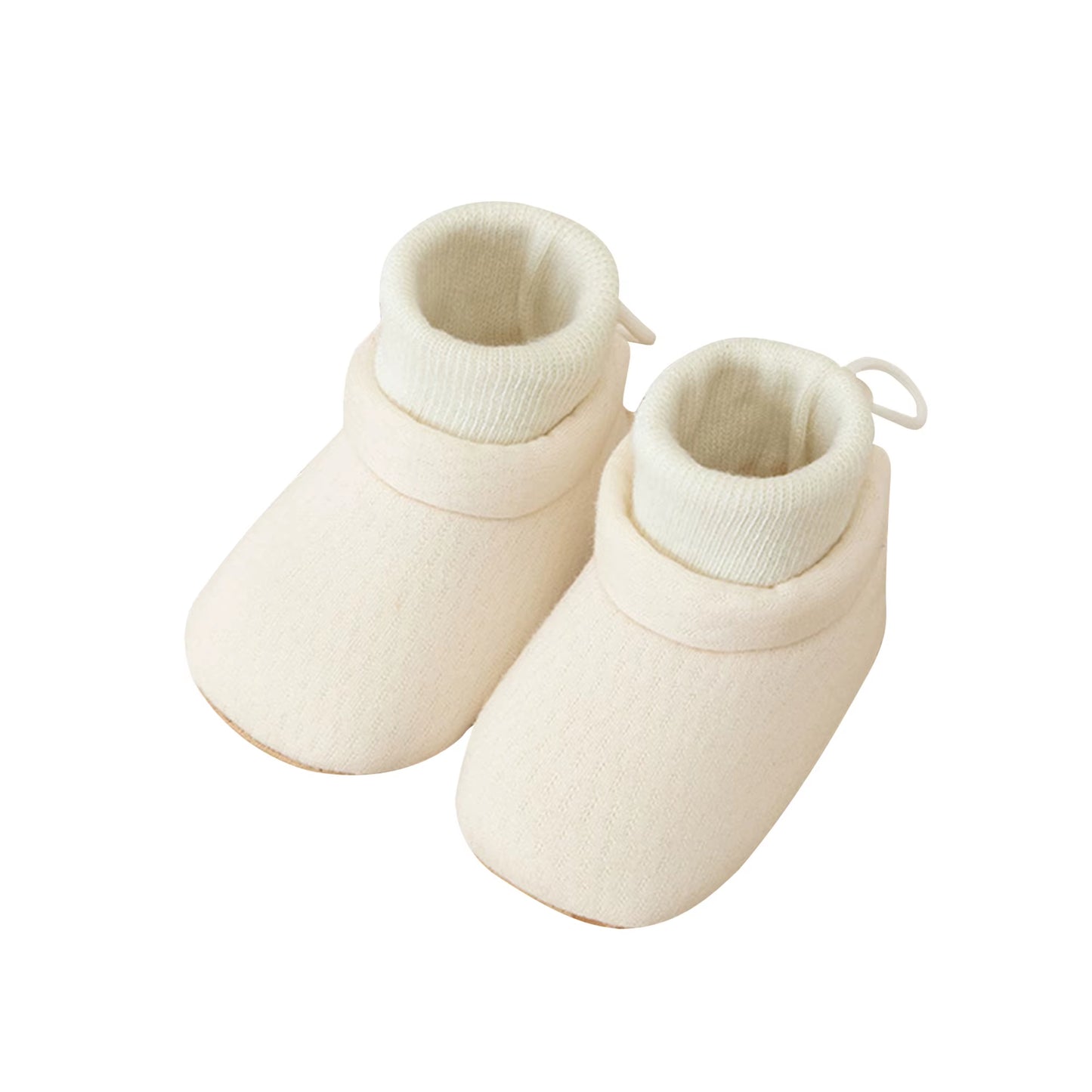 Adorable Baby Booties Shoes with Gripper Stylish Contrast Color Infant Sock Shoes for Non-Slip Walking Breathable