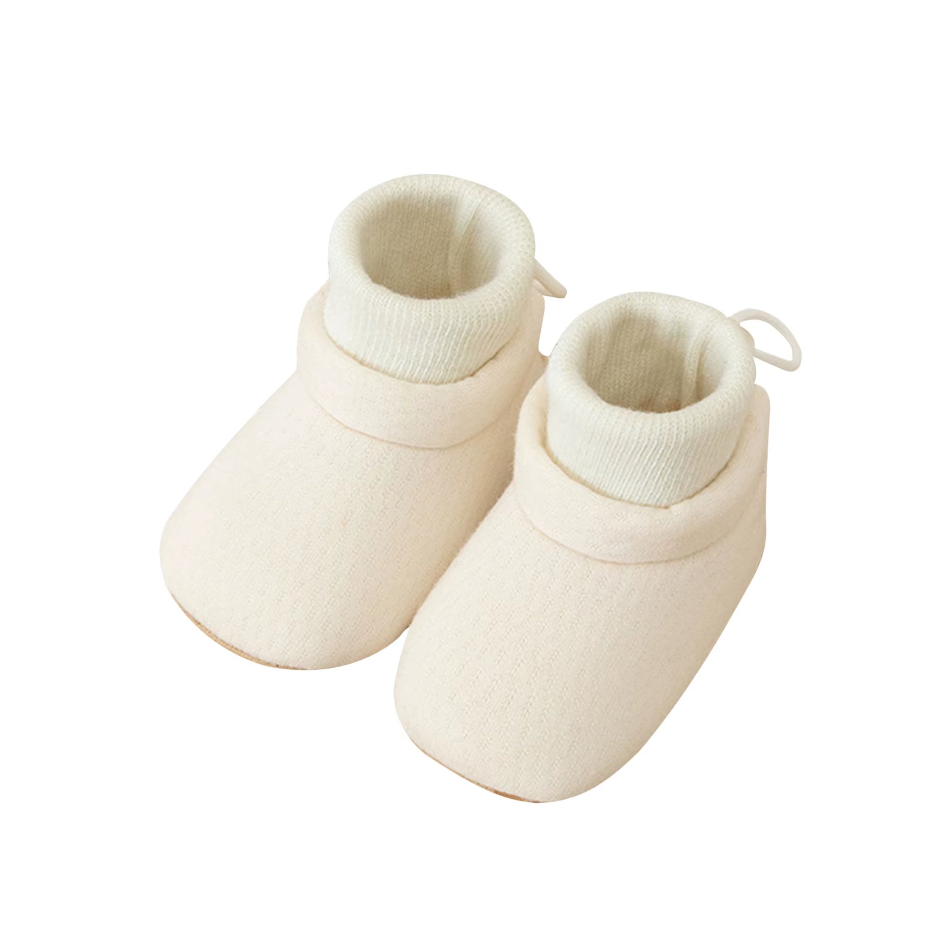 Adorable Baby Booties Shoes with Gripper Stylish Contrast Color Infant Sock Shoes for Non-Slip Walking Breathable