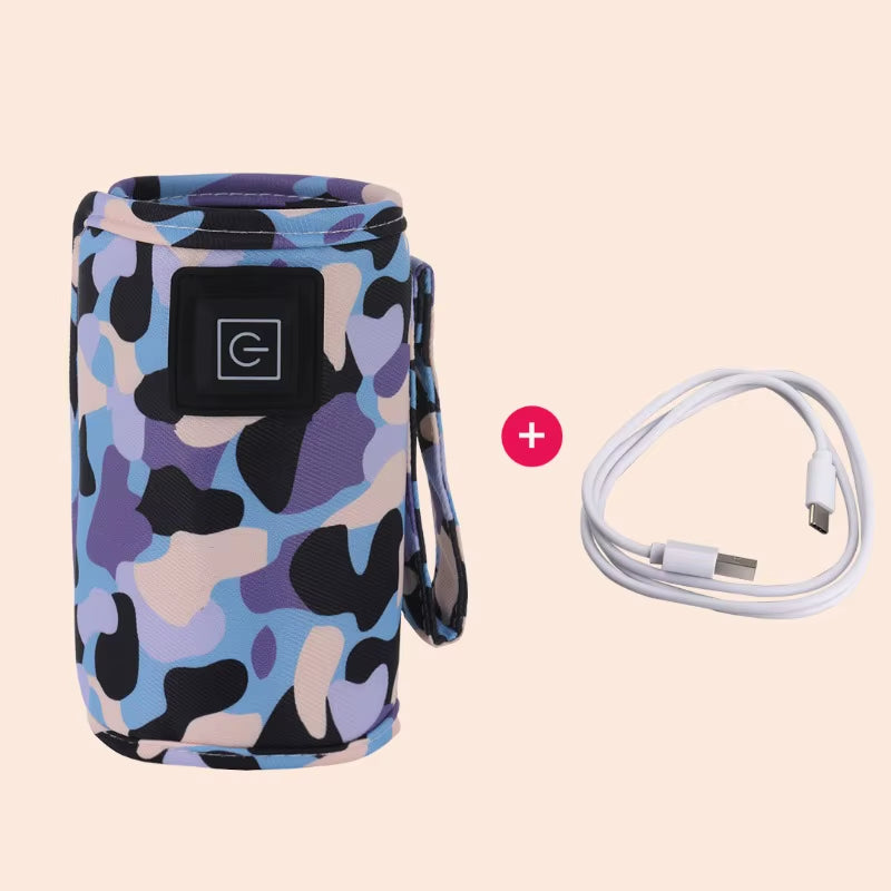 6000Mah Baby Bottle Warmer 6 Heat Level Multifunction Breast Milk Warmer Accurate Temperature Control Baby Bottle Heat