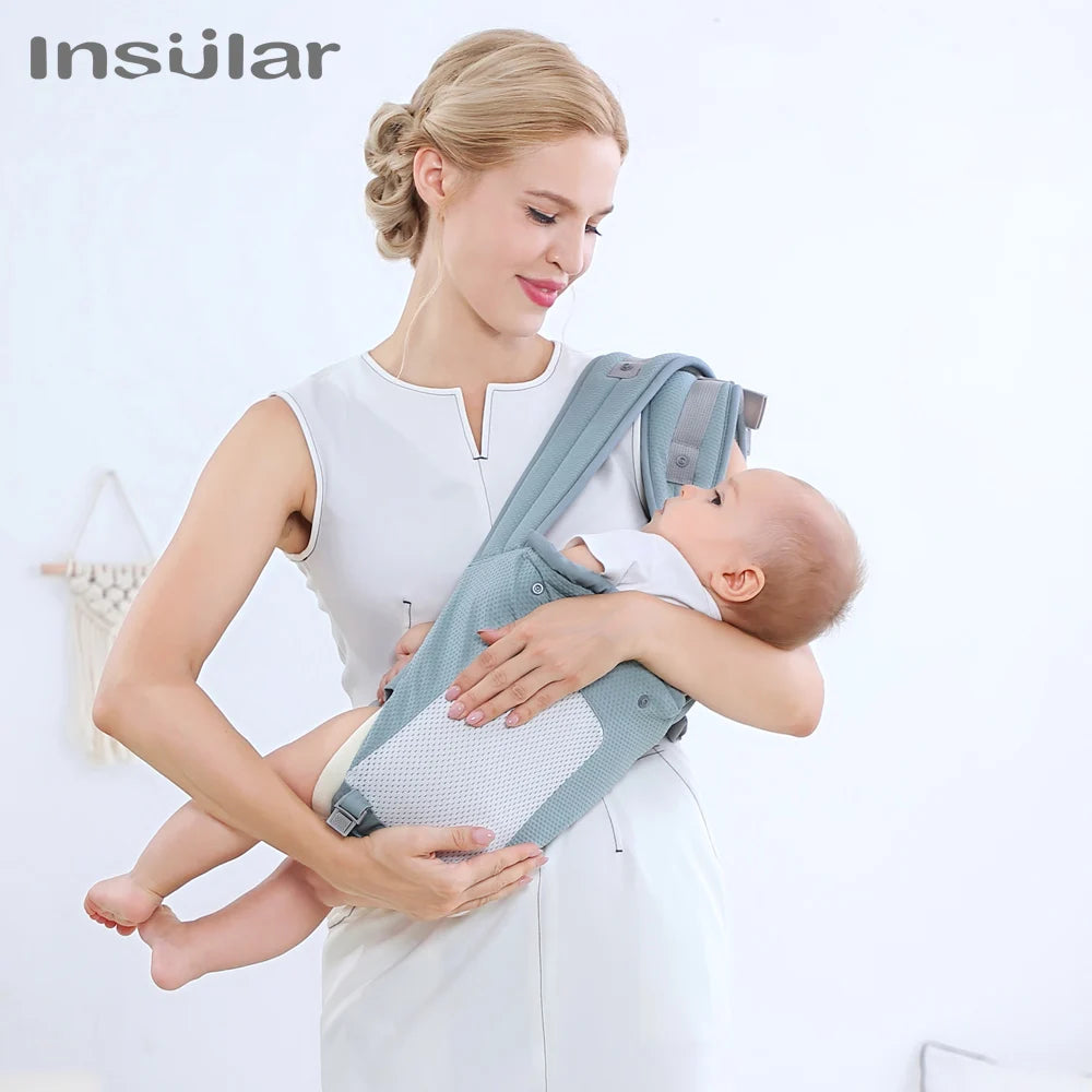 Baby Carrier Front Facing Hipseat Kangaroo Ergonomic Baby Sling Carriers for Newborn Toddler Kids Loading Bear 20Kg