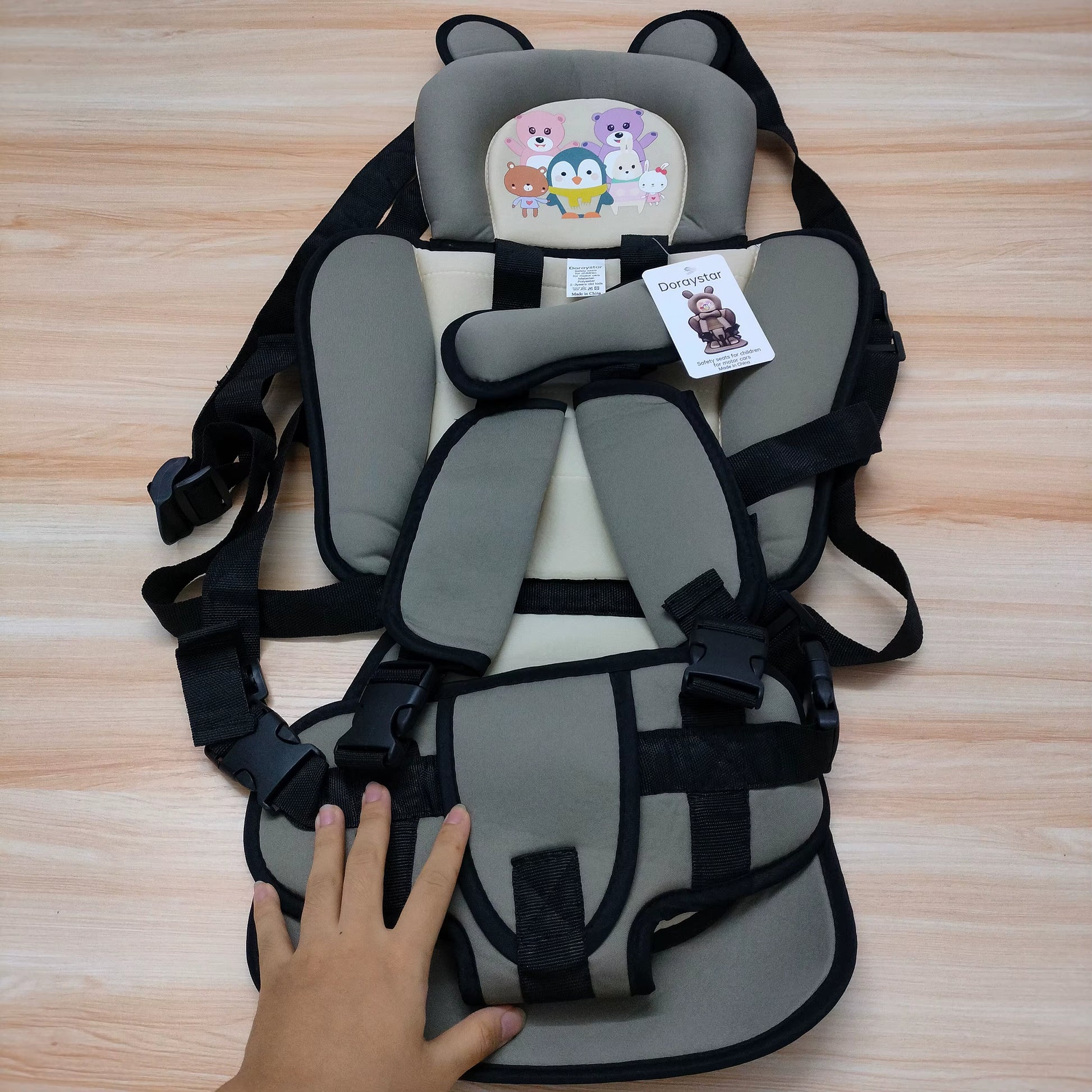 Doraystar Baby Carrier Ergonomic Newborn Sling Adiustable Infant Front Back Wrap Breathable Soft Sho Hands-Free Infant Carrier