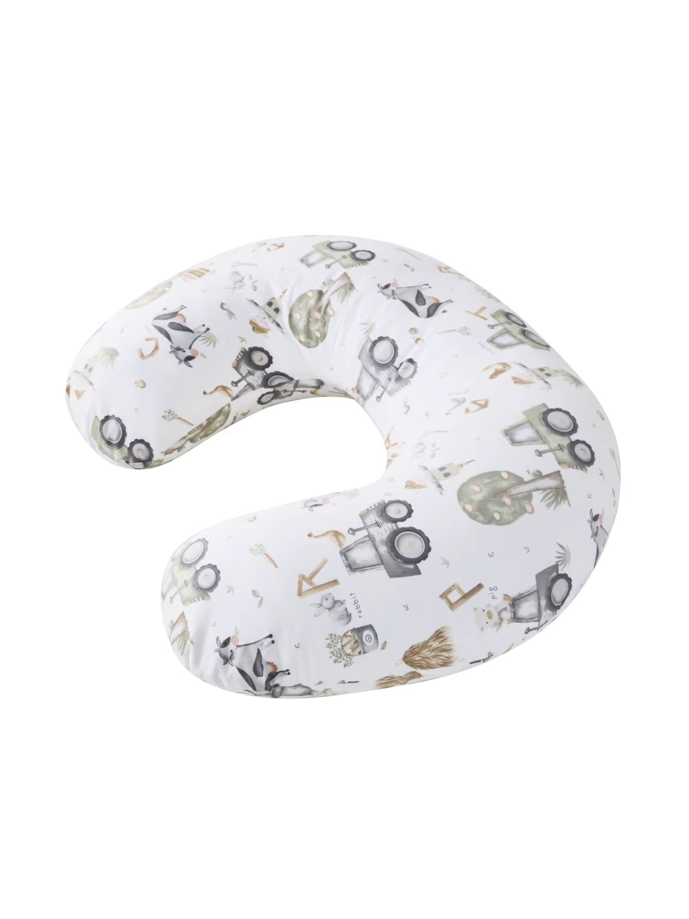Baby Breastfeeding Pillow Nursing Pillow for Period Lactation Maternity Feeding Cushion with Breathable Fabric Cute Print