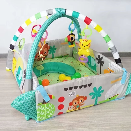 Baby Fitness Frame Crawling Game Blanket Multifunctional Educational Mats Fence Crawling Blanket Infant Rug Enlightenment Toys