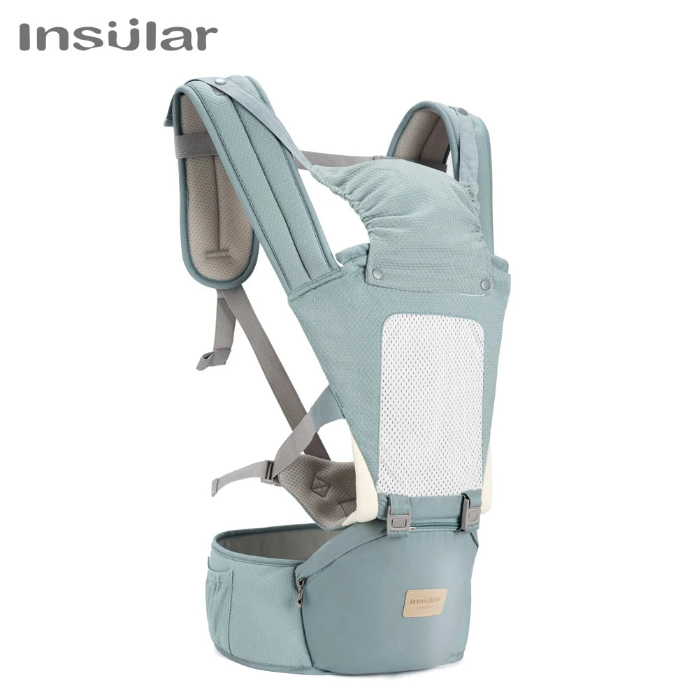 Baby Carrier Front Facing Hipseat Kangaroo Ergonomic Baby Sling Carriers for Newborn Toddler Kids Loading Bear 20Kg