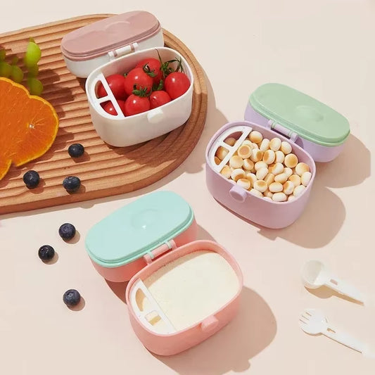 Bee Flower Milk Powder Box Portable Food Storage Container Baby Formula Dispenser Baby Storage Dispensador De Leche En Polvo