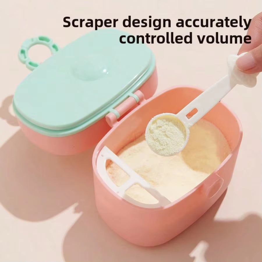 Bee Flower Milk Powder Box Portable Food Storage Container Baby Formula Dispenser Baby Storage Dispensador De Leche En Polvo