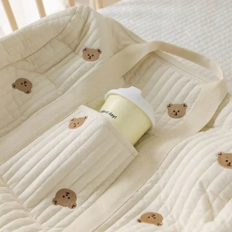 Mommy Bag Bear Maternity Pack Baby Diaper Bag Stroller Nappy Organizer Portable Luggage Tote Bags Travel Changing Messenger Bag