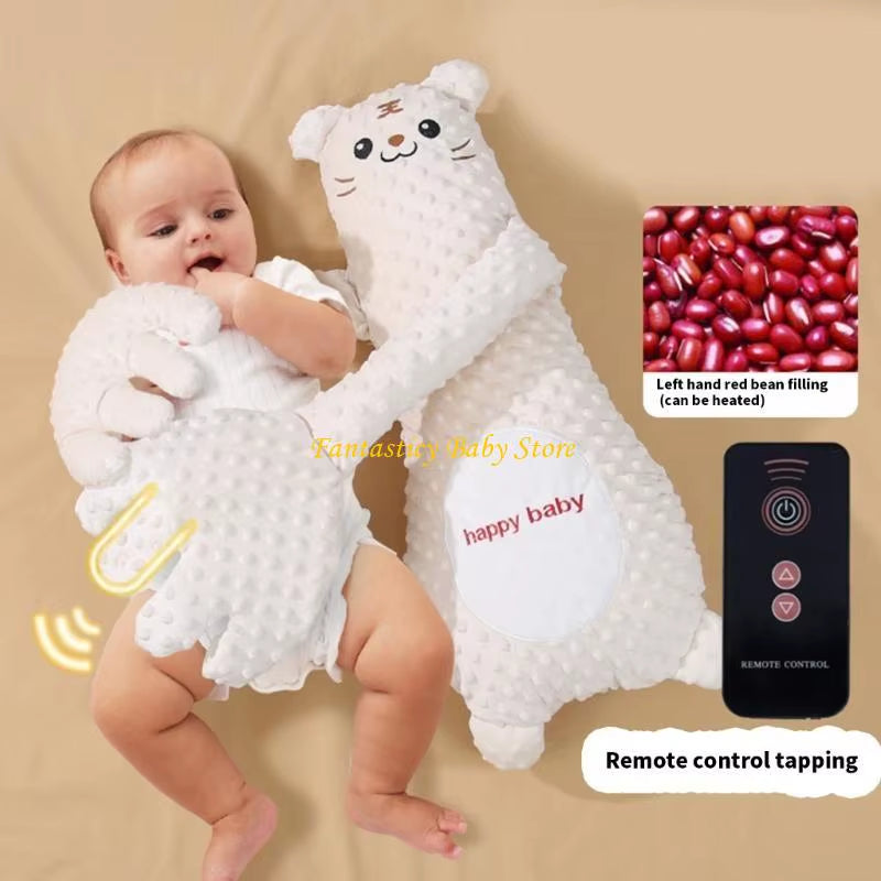 J6BE Baby Sleep Soother Doll Automatic Patting Hand Mood Soothing Toy for Infant Comfort and Restful Night Sleep