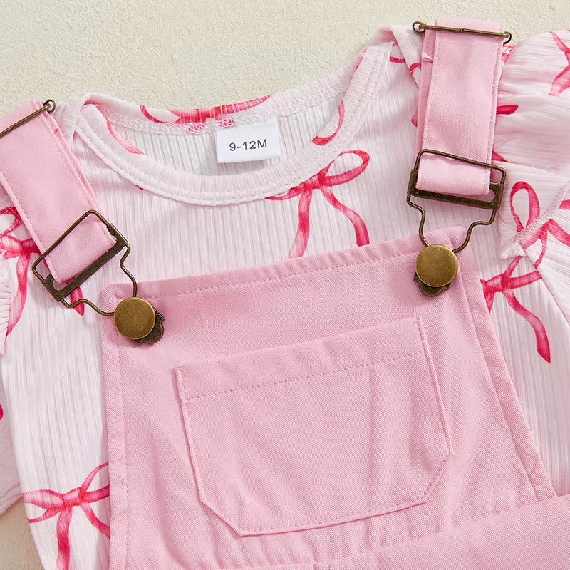 Adorable Toddler Girl Floral Print Sleeveless Romper and Ruffle Skirt Set for Summer Vacation Beach Outing