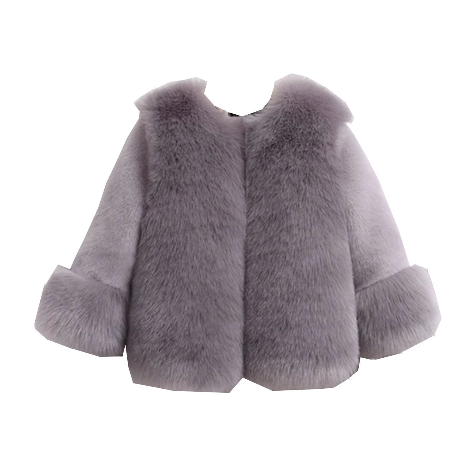 Girls Coat Size 5 Toddler Girls Fashion Jacket Fall Winter Toddler Infant Kids Cardigans Fuzzy Light Winter Jackets Girls