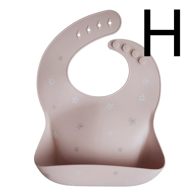 Baby Silicone Bibs, Baby Anti-slobber Bibs, Super Soft Food Supplement Rice Pockets For Feeding