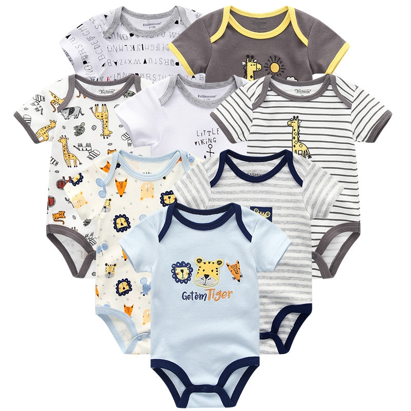 Baby Clothes Unisex Newborn Rompers Cotton Toddler Jumpsuits