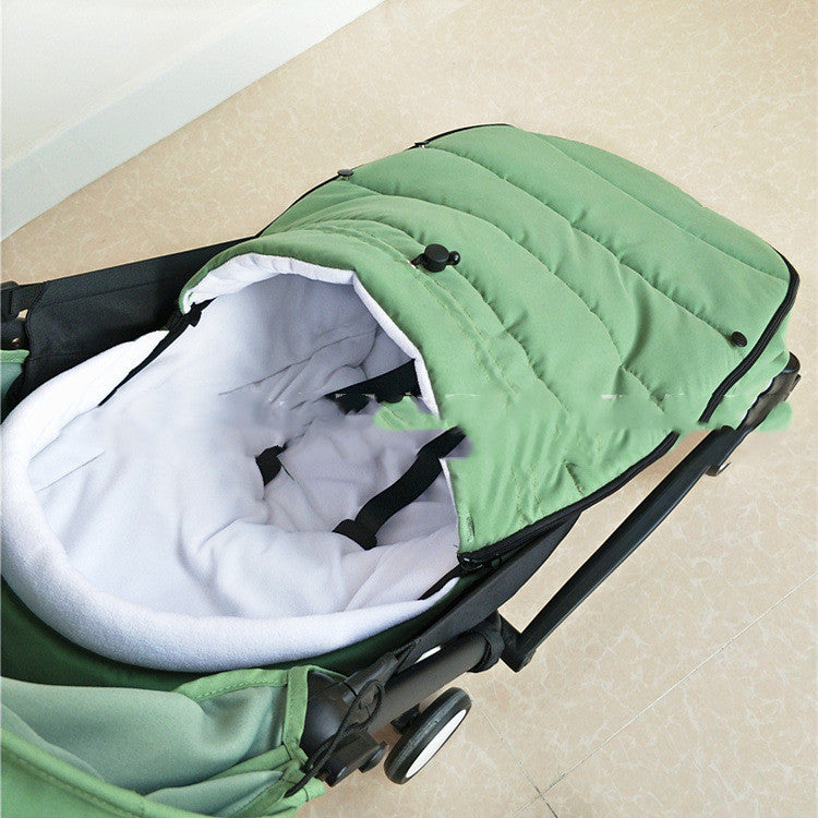 Universal warm and windproof cover for baby stroller