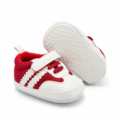 Spring and Autumn 0-1 female baby shoes Princess shoes Baby toddler shoes Baby 100 days old newborn shoes