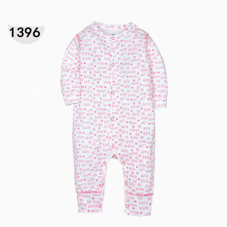 Double-layer baby one-piece baby clothing