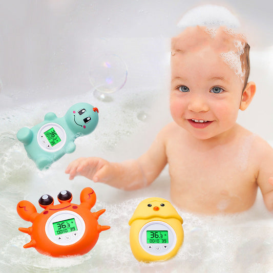 Baby Indoor Thermometer Waterproof Bath Silicone