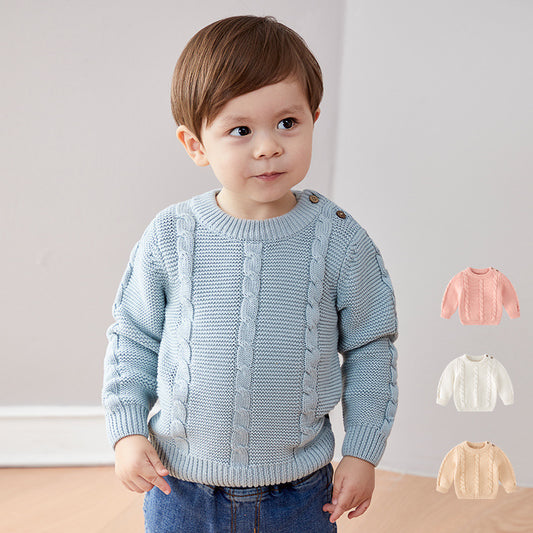 Baby sweater spring and autumn children's clothing