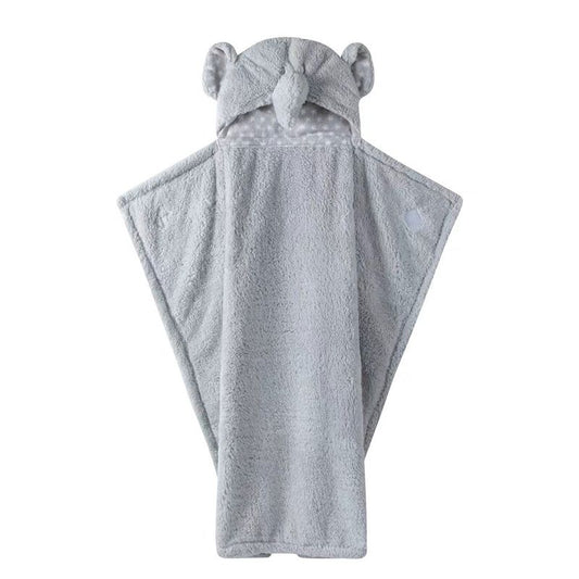 Baby hooded bath towel
