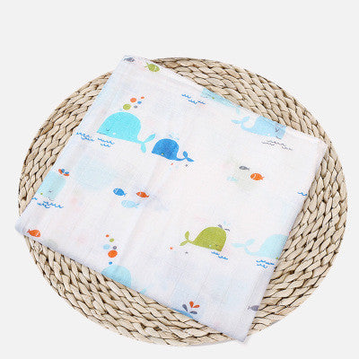 Wrapped Towel Baby Bath Towel 120x120 Newborn Swaddle Towel