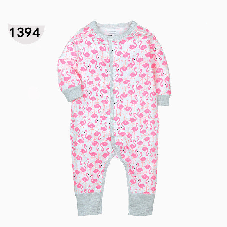 Double-layer baby one-piece baby clothing