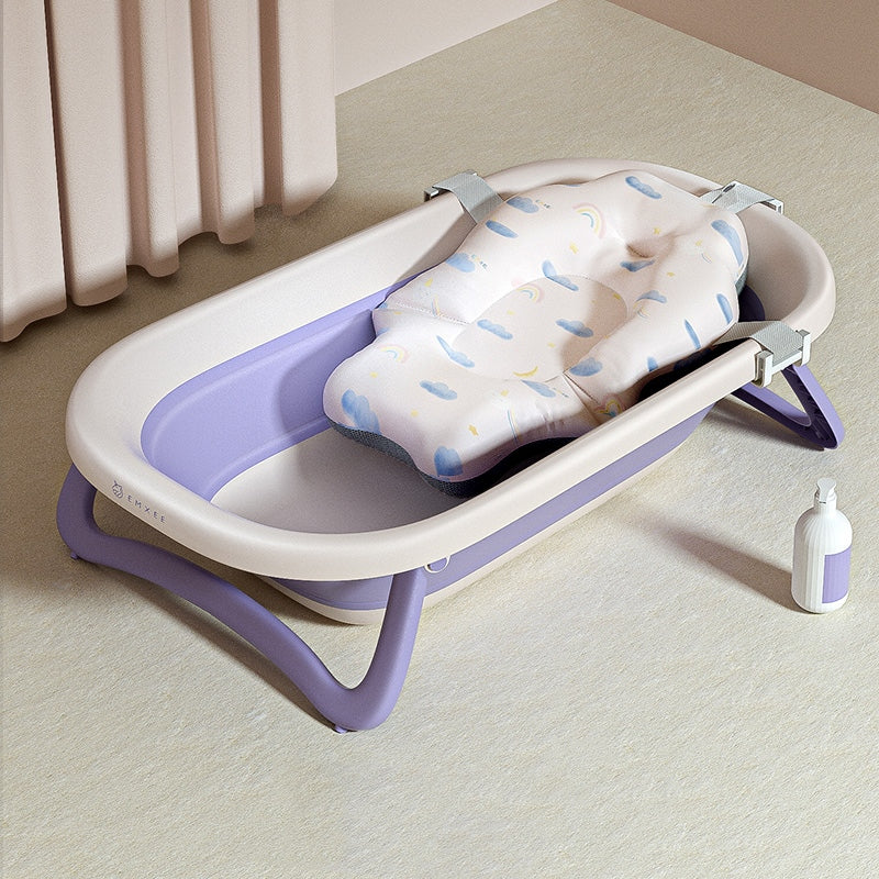 Children's Hair Washing Recliner Bath Bucket Foldable Tub Supplies Baby Bath Tub