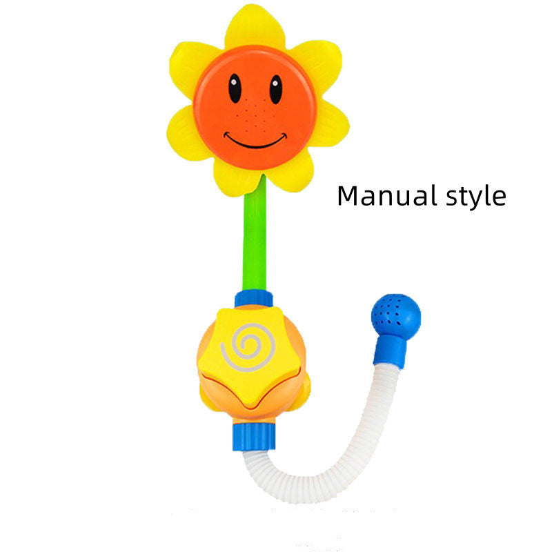 Baby Bath Toy Electric Sunflower Shower