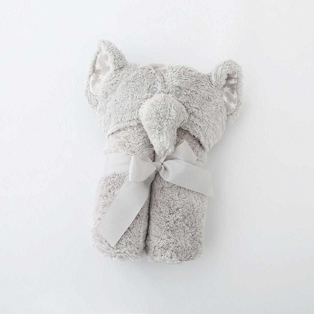 Baby hooded bath towel