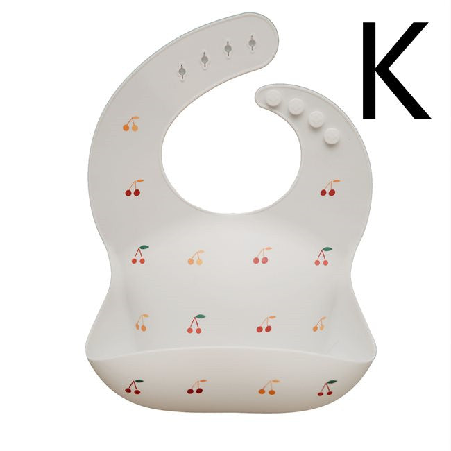 Baby Silicone Bibs, Baby Anti-slobber Bibs, Super Soft Food Supplement Rice Pockets For Feeding