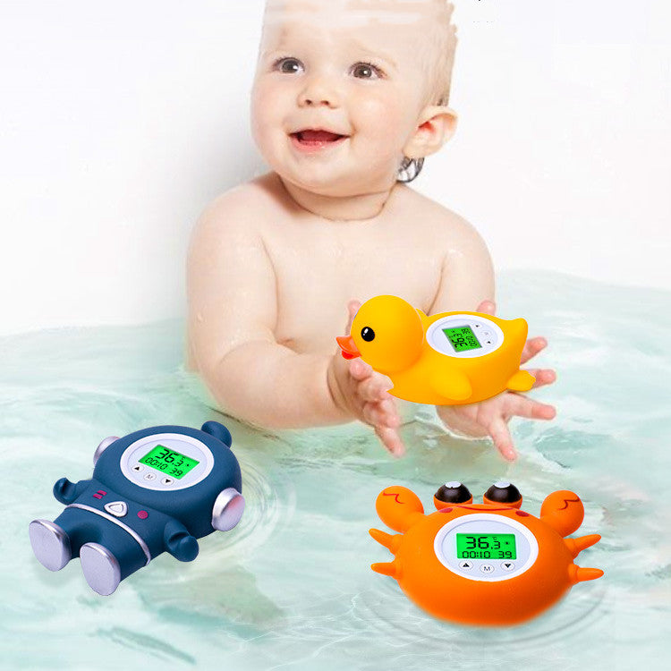 Baby Indoor Thermometer Waterproof Bath Silicone