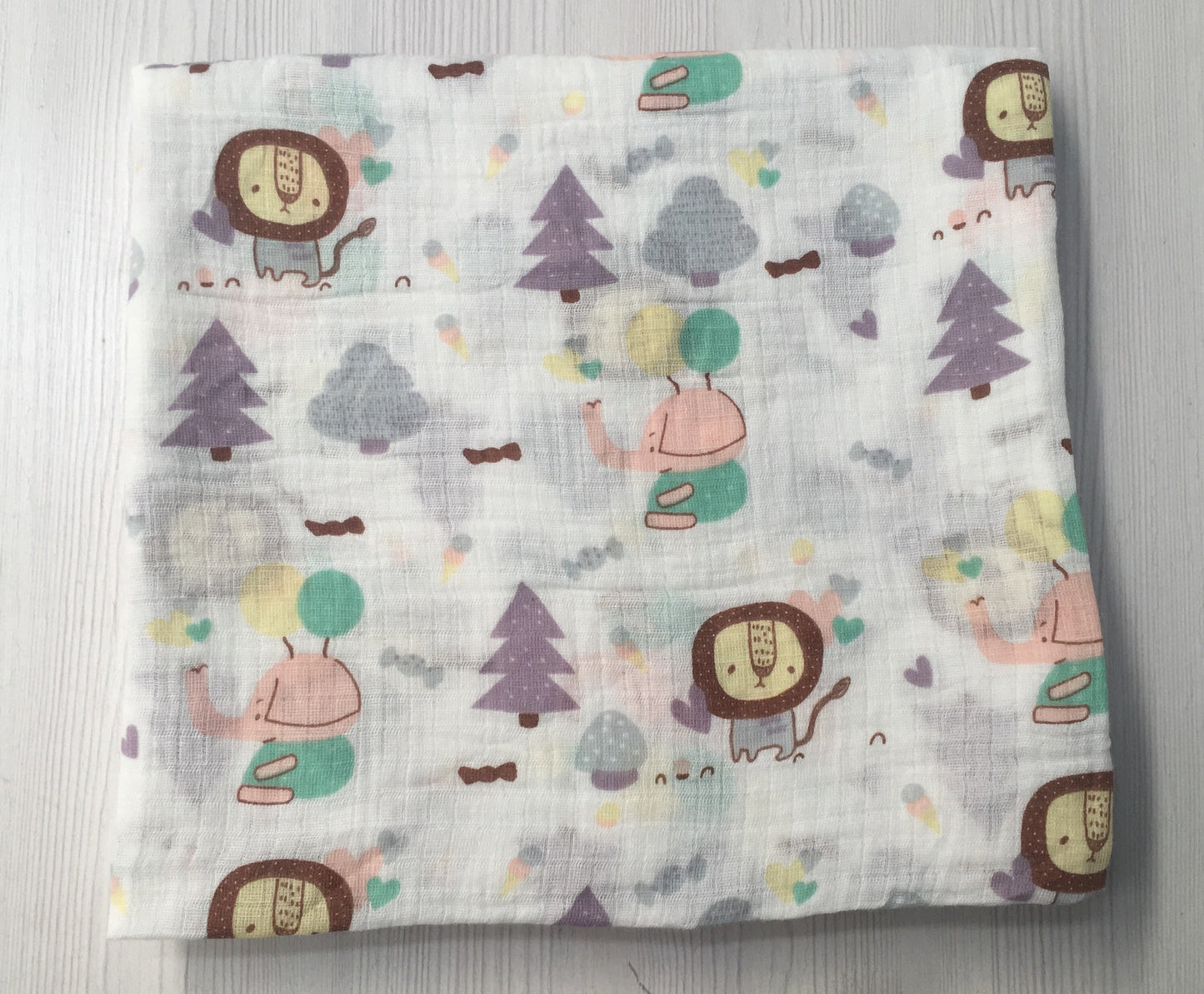 Wrapped Towel Baby Bath Towel 120x120 Newborn Swaddle Towel