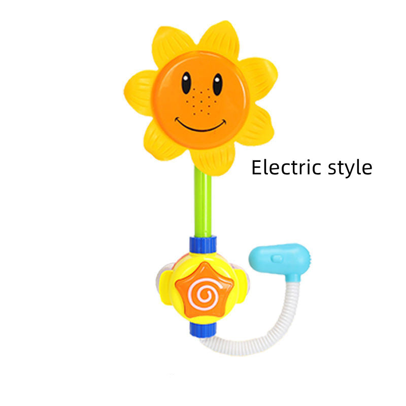 Baby Bath Toy Electric Sunflower Shower