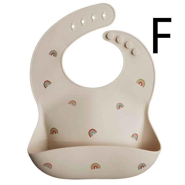 Baby Silicone Bibs, Baby Anti-slobber Bibs, Super Soft Food Supplement Rice Pockets For Feeding